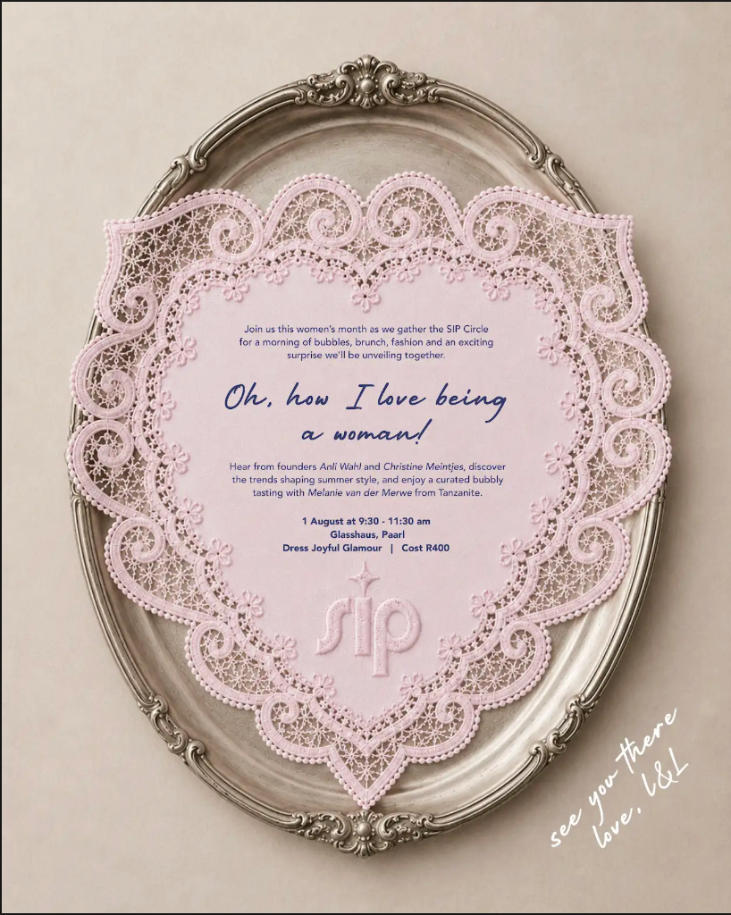 SIP Circle — Women's Month Brunch, 1 Aug